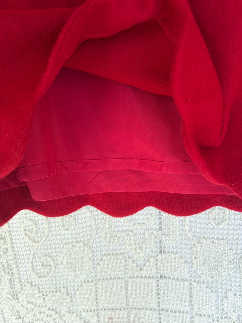 Talbots Red Skirt size 10 - Picture 2 of 7